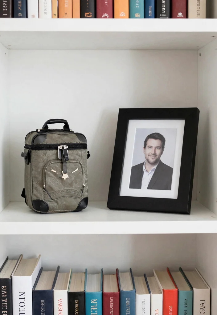 17 Bookshelf Dark Academia Ideas With Moody Vibes 32 17 Bookshelf Dark Academia Ideas With Moody Vibes - 12. Personal Artifacts 1