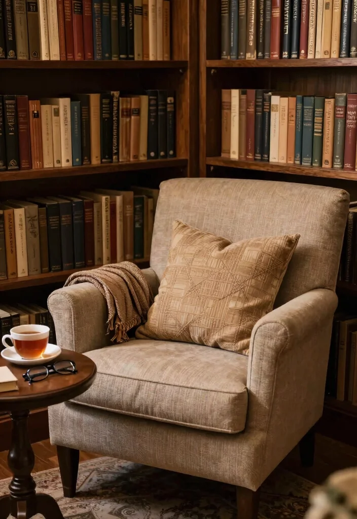 17 Bookshelf Dark Academia Ideas With Moody Vibes 67 17 Bookshelf Dark Academia Ideas With Moody Vibes - 17. Personal Library Corner 1