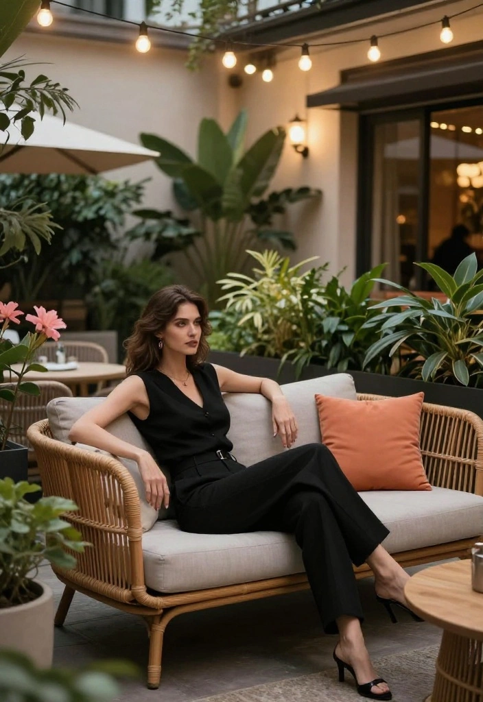 17 Chanel Red Carpet Ideas That Serve Iconic Looks 45 17 Chanel Red Carpet Ideas That Serve Iconic Looks - 15. Stylish Outdoor Spaces 1