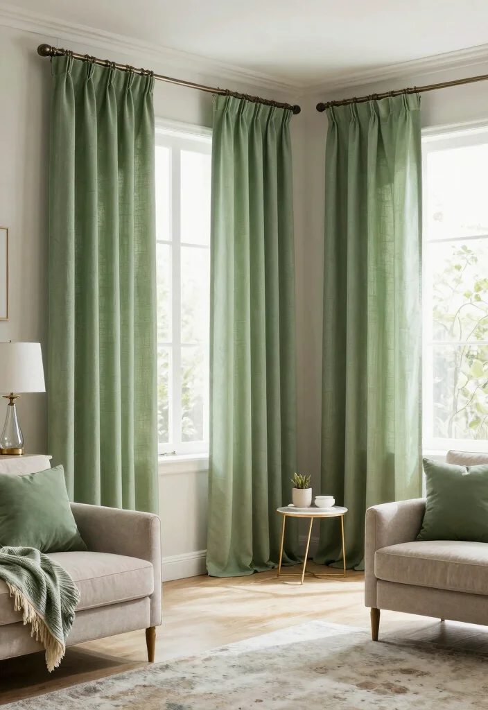 17 Green Curtains Living Room Ideas That Calm & Refresh - Conclusion 1