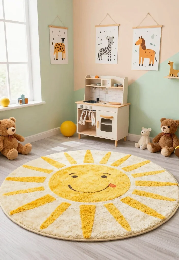 17 Kids Room Carpet Ideas That Are Soft & Fun 5 17 Kids Room Carpet Ideas That Are Soft & Fun - 5. Eco-Friendly Cotton Rugs 1