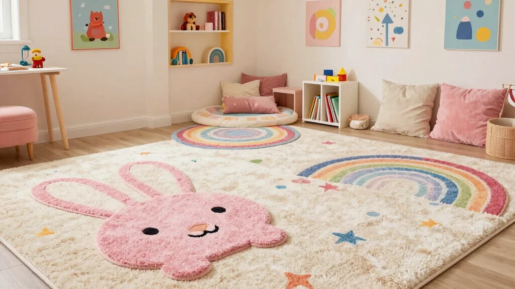 17 Kids Room Carpet Ideas That Are Soft & Fun