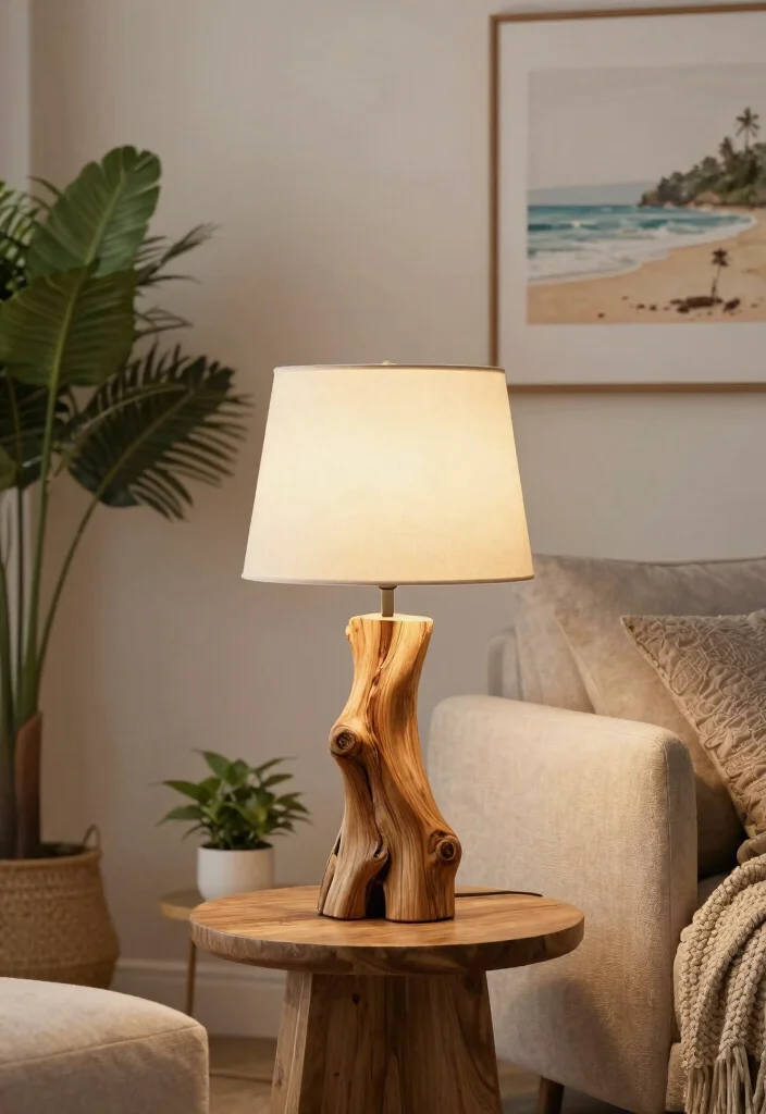 17 Lamp in Living Room Ideas That Light Up Beautifully 52 17 Lamp in Living Room Ideas That Light Up Beautifully - 12. Unique Driftwood Lamps 1