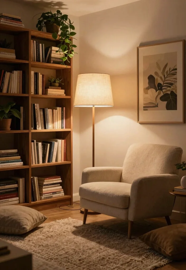 17 Lamp in Living Room Ideas That Light Up Beautifully 15 17 Lamp in Living Room Ideas That Light Up Beautifully - 5. Linen Shade Floor Lamps 1