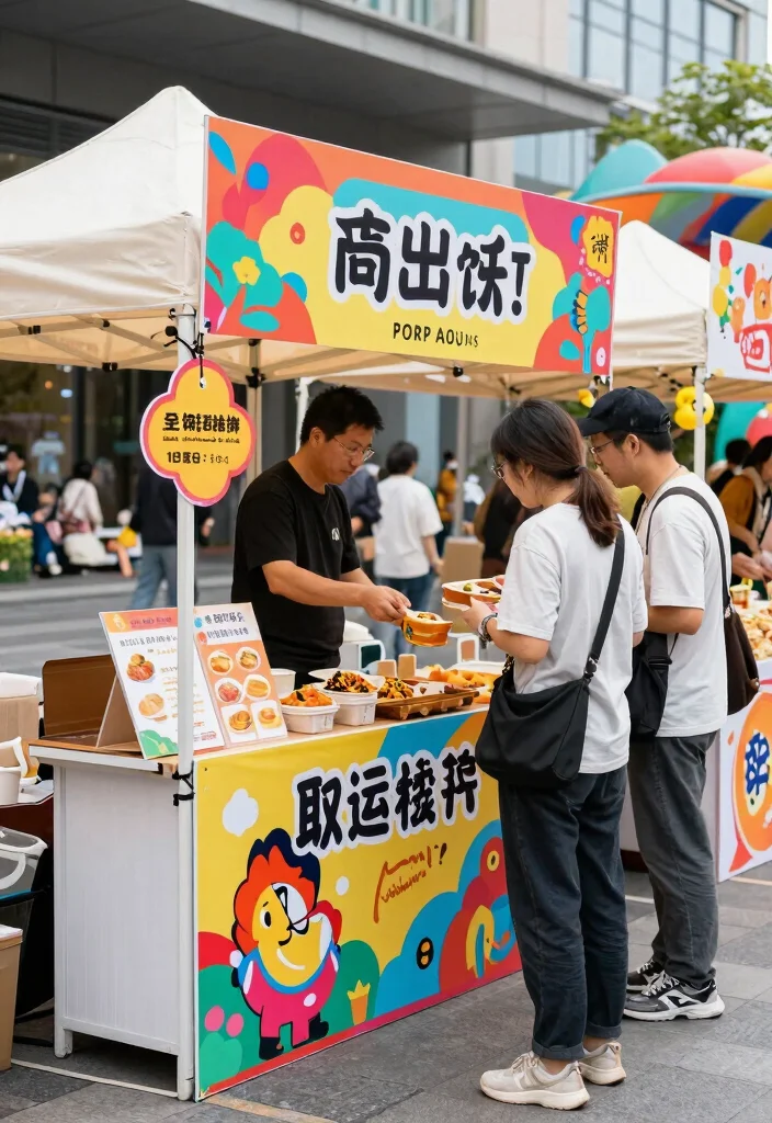 17 Menu Stand Design Ideas That Grab Attention - 7. Pop-Up Menu Stands 1