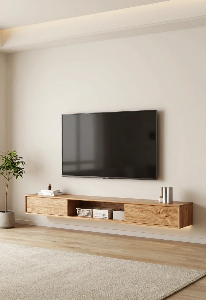 17 TV Stand 2026 Trending Ideas That Elevate Your Living Room - 1. Floating TV Stand: Space-Saving Elegance 1