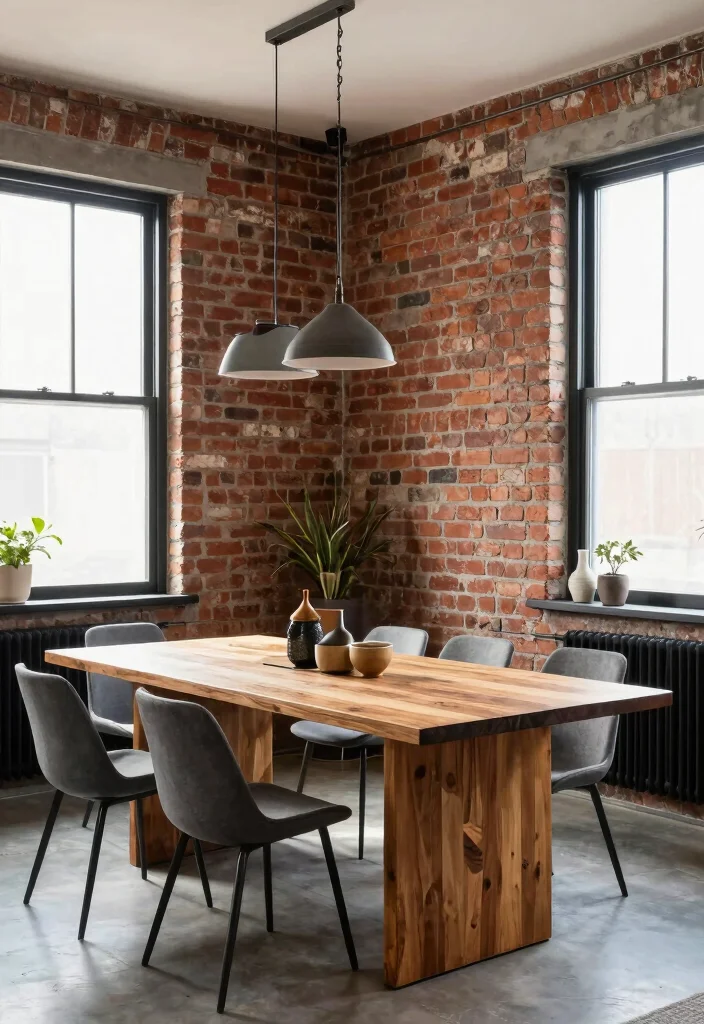 18 Brick Wall Wallpaper Ideas That Add Urban Edge - 13. Industrial Loft Style 1