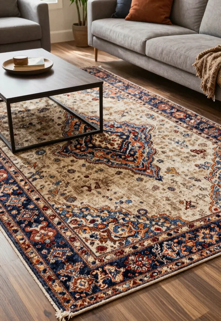 18 Carpet Trends 2026 Ideas You'll See Everywhere - 13. Mixed Materials 1